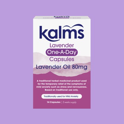 Kalms Lavender One-A-Day Capsules Kalms Lavender One-A-Day Capsules