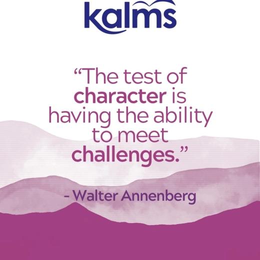 Life's challenges can help us grow,... 